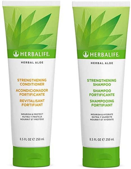 Herbal Aloe Strengthening Shampoo & Conditioner (250ml +250ml)